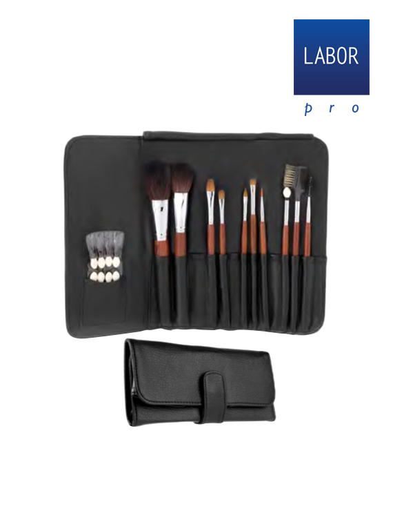 Set 10 Pensule Machiaj Păr Natural Magazin Online Visuel Ro